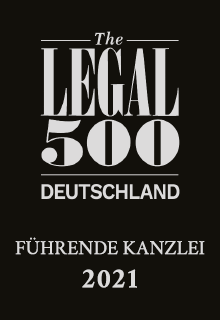 The Legal 500 Deutschland | Führende Kanzlei 2021