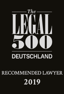 The Legal 500 Deutschland | Recommended Lawyer 2019