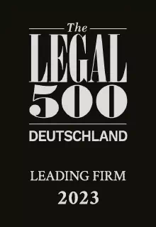 The Legal 500 Deutschland | Leading Firm 2023